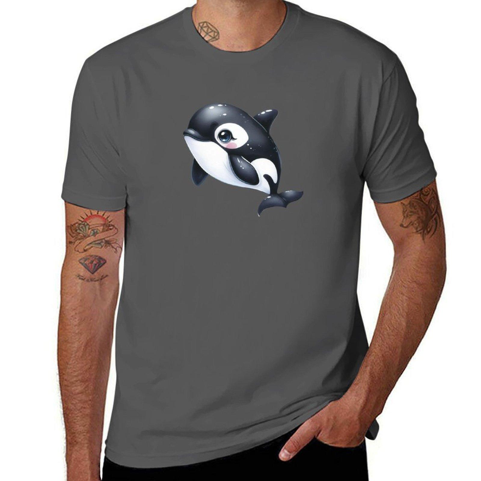 

Cutest Orca, Animal Cliparts, Cute Sea Animals T-Shirt essential t shirt T-Shirt 4XL