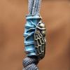 1Pc Bamboo Cicada Brass Knife Beads DIY Paracord Beads Lanyard Key Chain Pendant Accessories Outdoor Tool Umbrella Rope Hangings