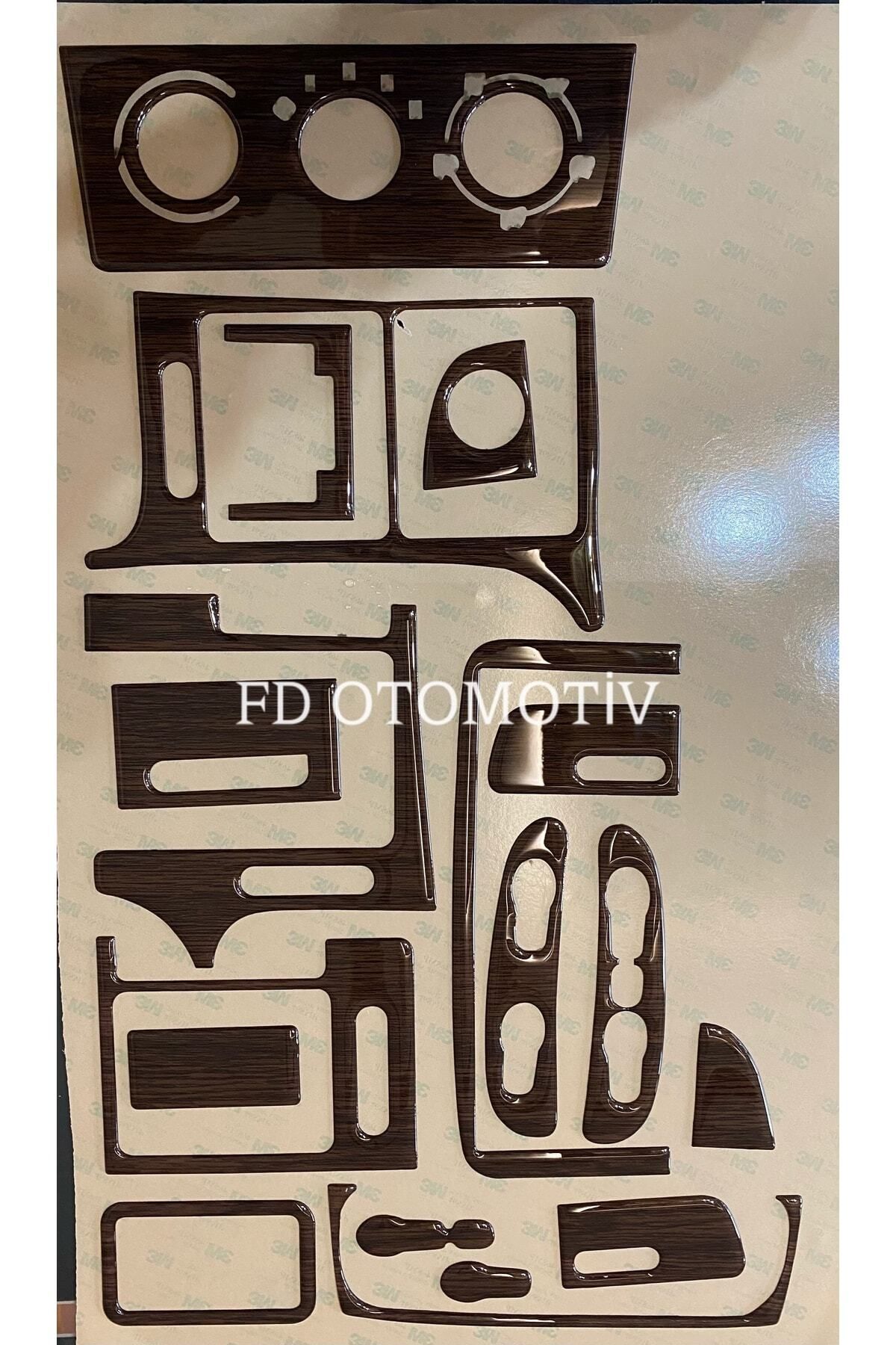 

Opel Vectra B Full Set Maun Kaplama Set Koyu Meşe Özel Renk Özel Dizayn