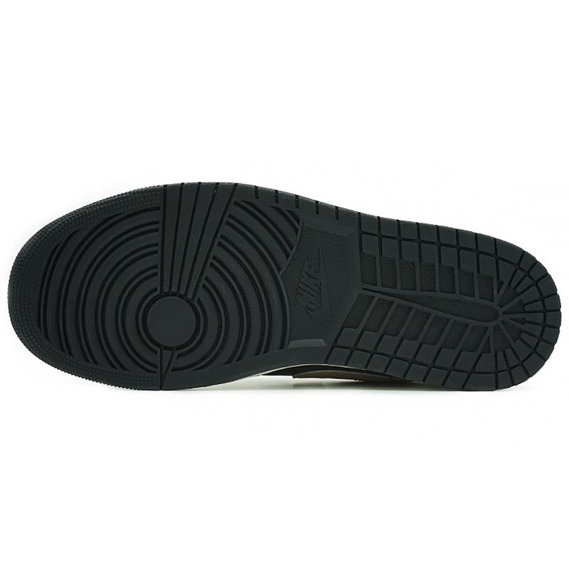 Jordan Air Jordan 1 Abrasion Resistant Low top Vintage Basketball Shoes Men's Black White IH0649-021(Team96-)