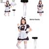 Cat Girl Maid Costume Cosplay Dress With Polyester Blend For Halloween Anime Fans
