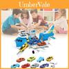 Aviation Airport Model Kit Featuring Transporter And Toy Vehicles For Kids