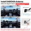 Retro MP3 Car Radio Player 1 DIN Stereo EQ FM AM RDS DAB Receiver QC3.0 Bluetooth USB AUX Input For VW Porsche Mercedes Benz BMW
