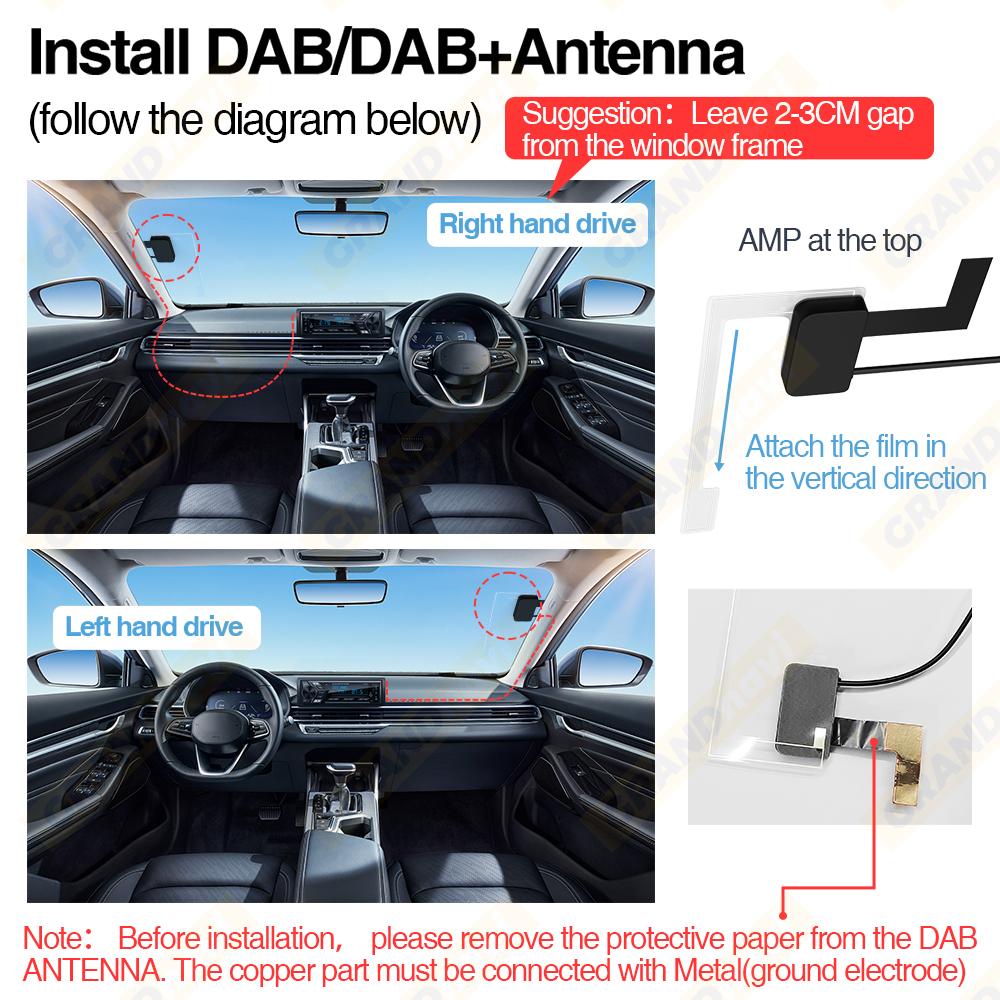 Retro MP3 Car Radio Player 1 DIN Stereo EQ FM AM RDS DAB Receiver QC3.0 Bluetooth USB AUX Input For VW Porsche Mercedes Benz BMW