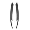 Carbon Fiber Car Headlight Eyebrow Eyelid Cover Trim Sticker ABS For Subaru Impreza WRX STi X 10th 2008 2009 2010 2011