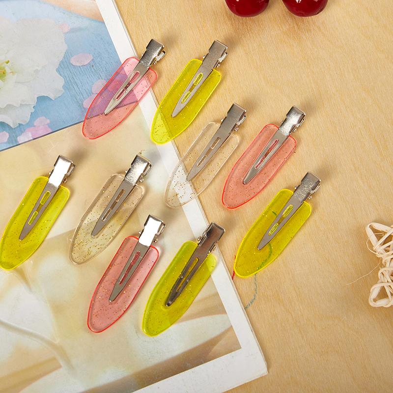 4Pcs No Bend Seamless Hair Clips Side Bangs Fix Fringe Barrette Makeup Washing Face Accessories Women Girls Styling Hair Pins