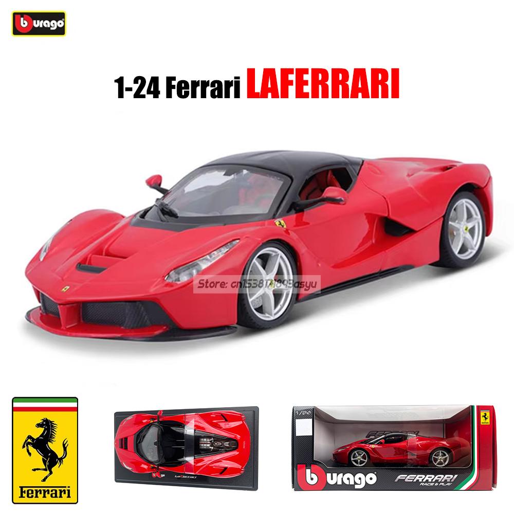 Burago 1:24 Ferrari 12 Cilindri LAFERRARI 250 SF90 Roma F12 PUROSANCUE SP1 ENZO Legierung Automodell Diecast Spielzeugsammlung Geschenk