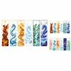 Pattern Cross Bookmark Kit, DIY Hand Embroidery Supplies for Students, Creative Gift