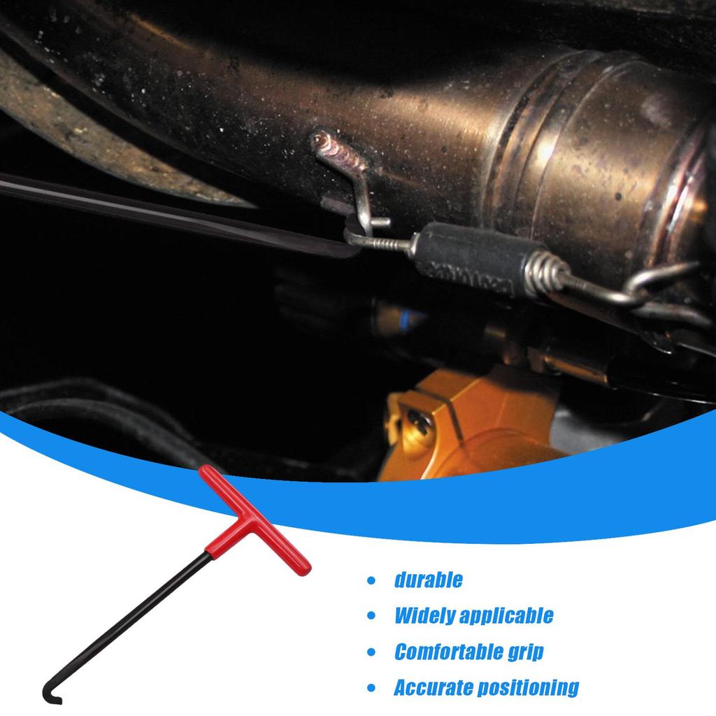 Exhaust Spring Puller T Handle Spring Puller Hook Spring Stretcher Tool Motorcycle Automotive Dirt Bike Puller for Spring