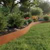 Landscape Edging Weatherproof Protective Cuttable Steel Lawn Edging and Landscape Border for Indoor Greenhouse Yard Patio Lawn