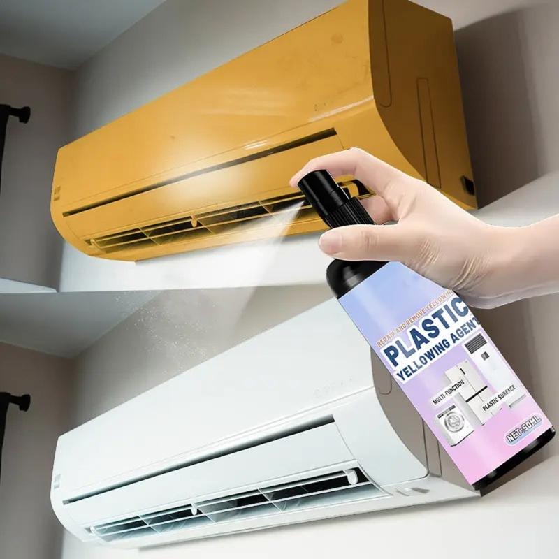 Plastic Gloss Restoration Agent for Air Conditioning Washing Machines Shell Stain Remover Yellowing Removal Sprayer