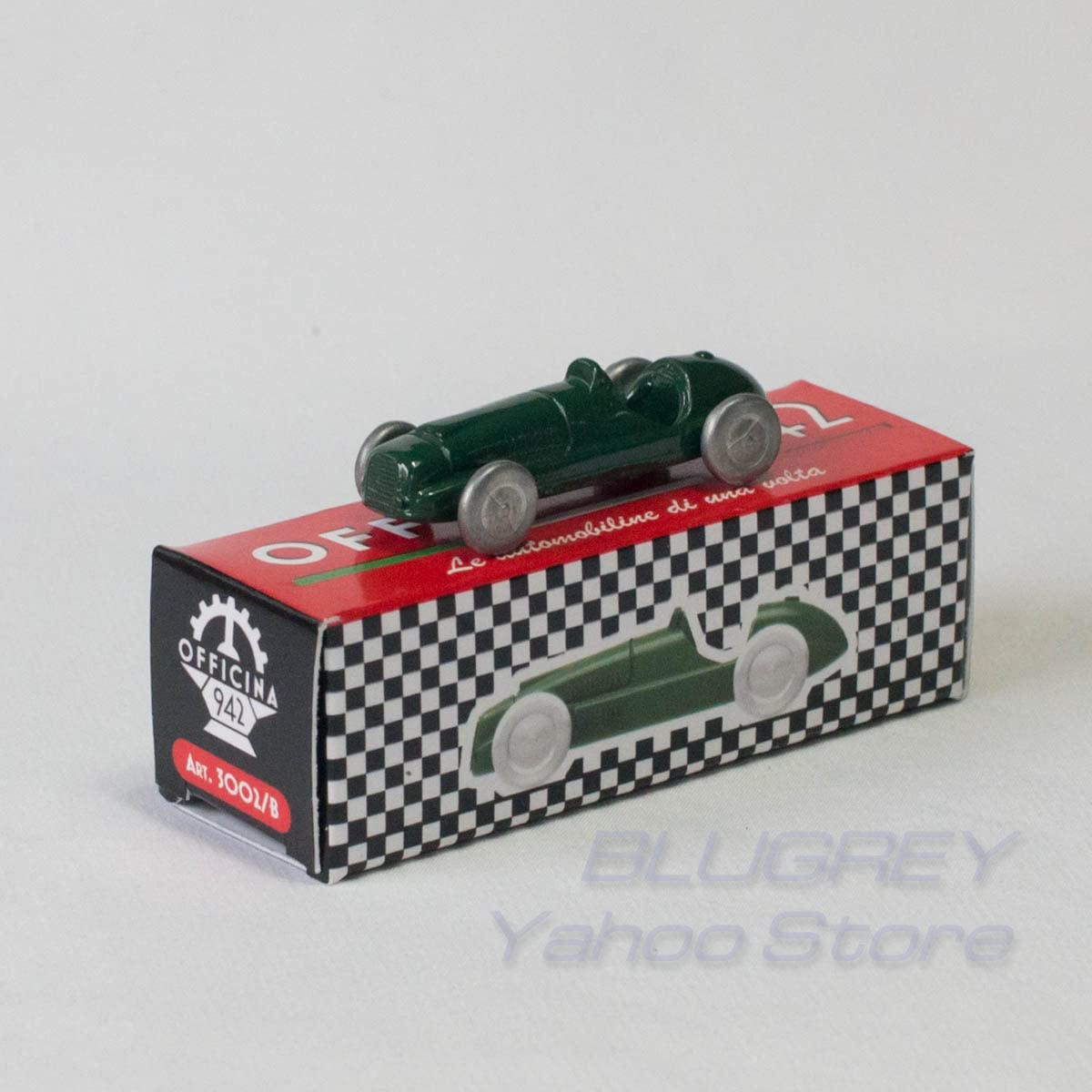 OFFICINA-942 1/76 Ferrari F1 125 GPC 1948 Team Whitehead Officina 942 Ferrari F1 125 GPC Green зелёный