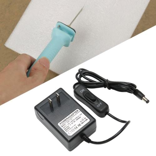 100-240V Styrofoam Cutter Adapter, Hot Wire Cutter Power Adapter, 4.5V 3000mA 50/60Hz, Styrofoam Cutter