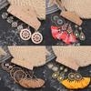 6pcs Bohemian Earrings Exquisite Beautiful Vintage Jewelry Hanging Decor Ear Pendant Geometric Earring Pendant