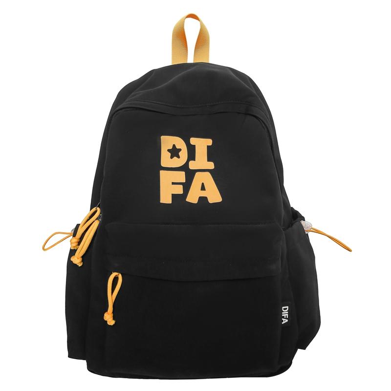 Campus Schoolbag Junior High School Student Backpack Unisex Large Capacity Travel Lightweight Backpack