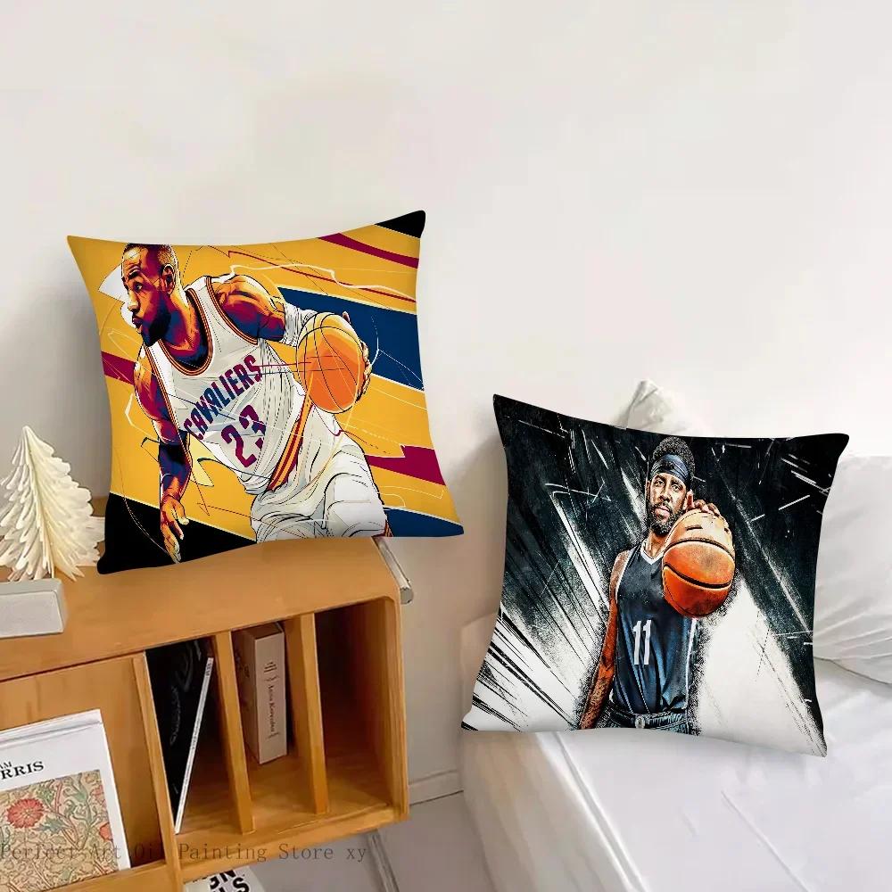 1pc Basketball Star Pillow Bedroom Sofa Leisure Comfort Cushion Car Living Room Home Decoration