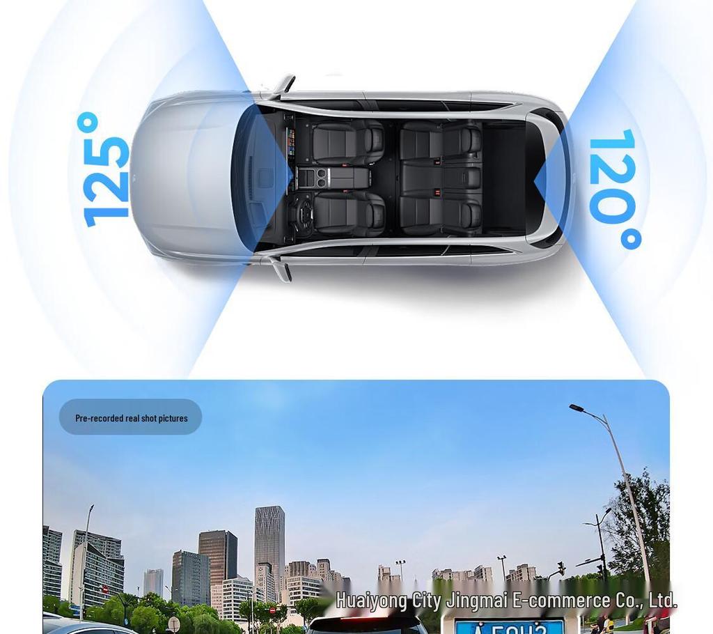 70mai S400 Dual 1440P Dash Cam with Night Vision and Touchscreen