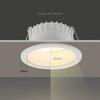 Dimmable LED Downlight Ceiling Lamp Anti Glare 7W 9W 12W 15W 18W LED Spot Lamp Backlight Indoor Lighting AC220V 110V