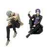 Blue Lock Anime Reo Mikage Seishiro Nagi Sitting Pose Noodle Stopper Figure Model Trendy Toy Decoration Collectible For Fans