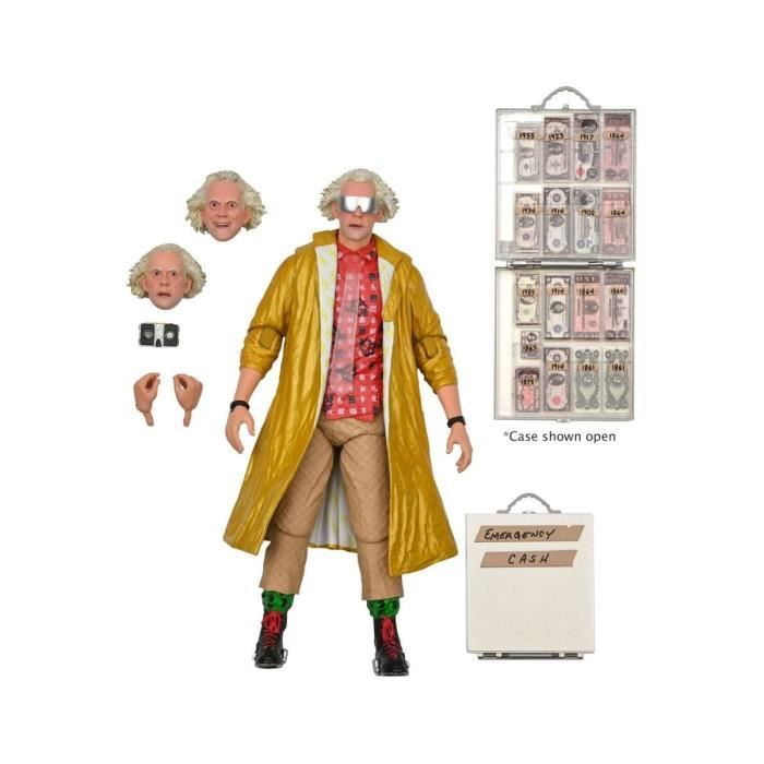 Neca - Retour vers le futur 2 - Figurine Ultimate Doc Brown (2015) 18 cm