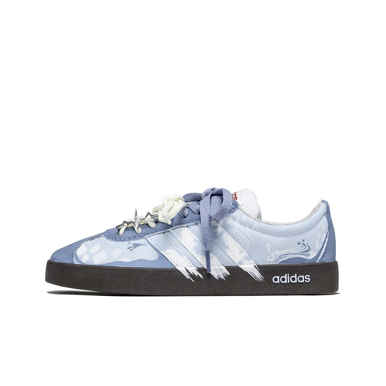 

Adidas VL COURT 2.0 Low top Skateboard Shoes Unisex Blue HQ1802(Team584-) 44