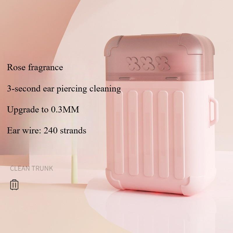 1PACK suitcase, ear hole cleaning, earphone cleaning, ear hole cleaning, anti-blocking, odor removal, ear washing artifact