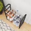 Simple  Shoe Rack 4-Layer Shoes Organizer Stand Holder Living Room Space Saving Modern Assembled Shoe Rack