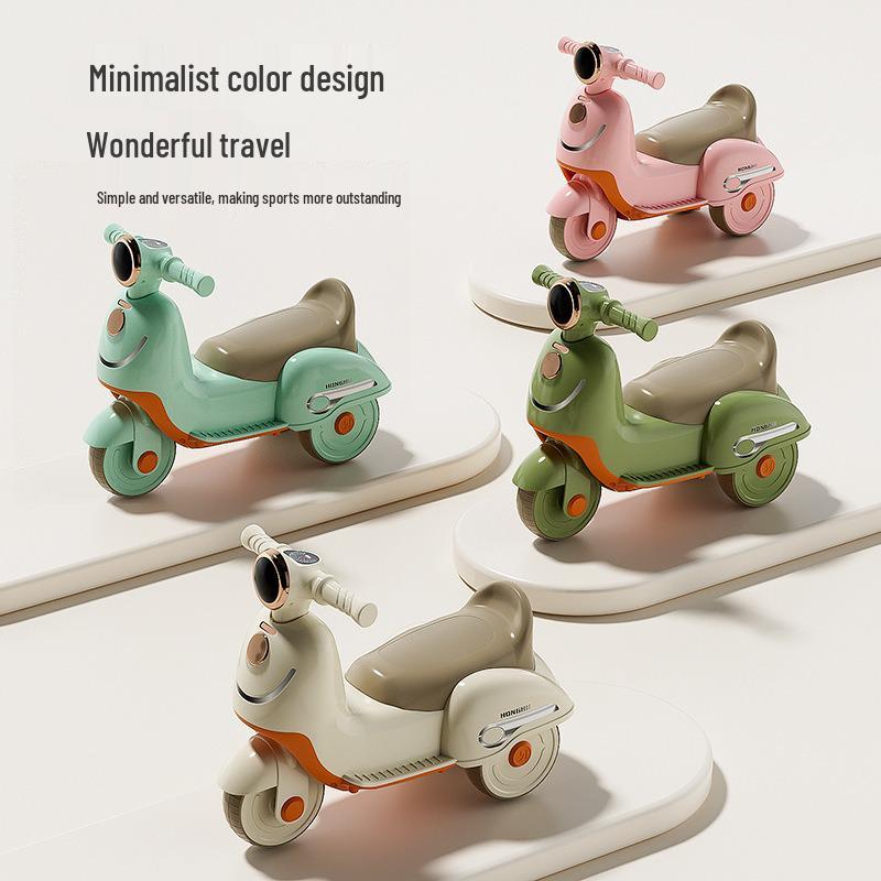 Kids Balance Bike & Walker for Ages 1-3: Pedal-Free Glider Tricycle