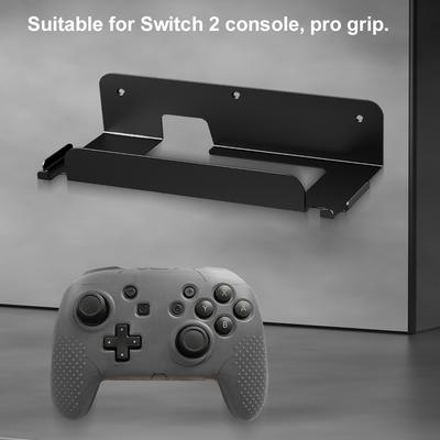Wall Mount Holder Stand For Nintendo Switch 2 Game Console Bracket Joystick Gamepad Hanger Storage Rack For Switch 2 Accessories
