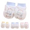 Boy Girl Newborn Anti Scratching Cotton Baby Anti-grasping Gloves Face Protection