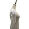 2Pcs/Pair Embroidery Angel Wing Applique Sewing Flower Collar Patch for Wedding Party Gown Bridal Dress Clothes DIY Crafts