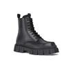 FENDI Force PU Combat Boots Men's Black 7U1447AD74F0ABB