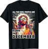 Le Persone Cool Nascono a Dicembre T-Shirt di Natale Cristiana