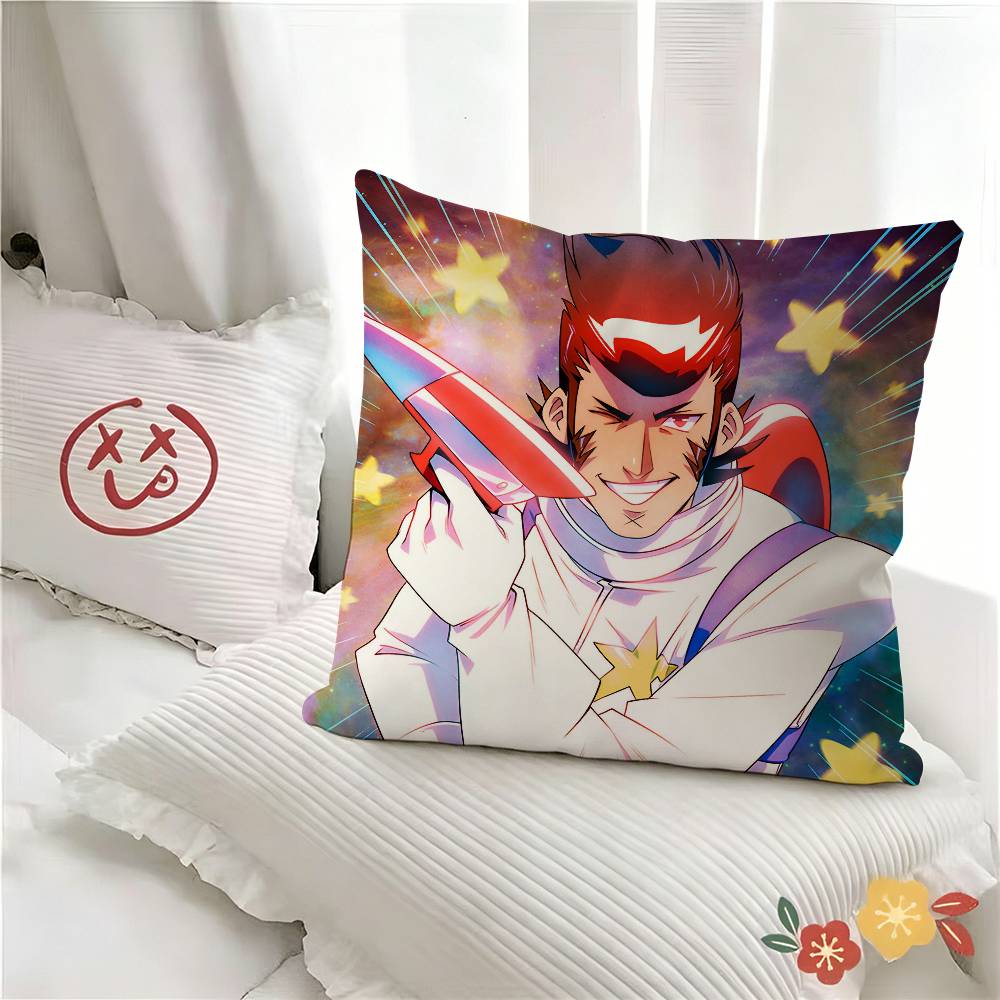 1pc Anime Space Dandy Pillow Case Fashion Square Pillowcase Bedroom Sofa Room Ins Decoration Leisure