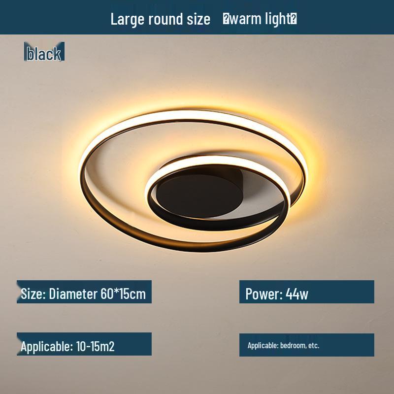 Nordic Postmodern LED Ceiling Light - Minimalist, Creative Design for Living Room or Bedroom