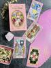 Carte dei Tarocchi Fantasy Rinascimentali 12x7 Arte Vintage Divinazione Oracolo Gioco da Tavolo Accessori Magici Lettura della Fortuna Edizione Inglese