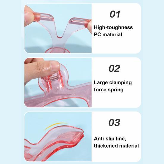 Прозорий затискач для тримання сторінок, допоміжний засіб для читання без рук для книг і документів, портативний міні-акриловий затискач для нот, студентів, професіоналів