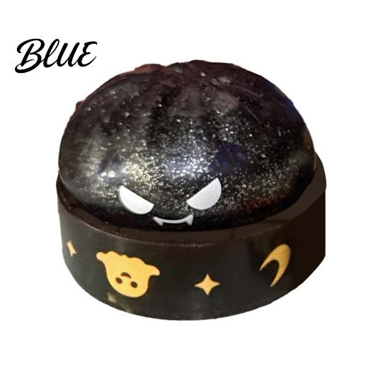 Anxiety Relief Gifts for Kids Halloween Ghost Bun Stress Ball  Glitter Slow Rising TPR Fidget Toy Quicksand Pinch Toys with Steamer  Cute Spooky