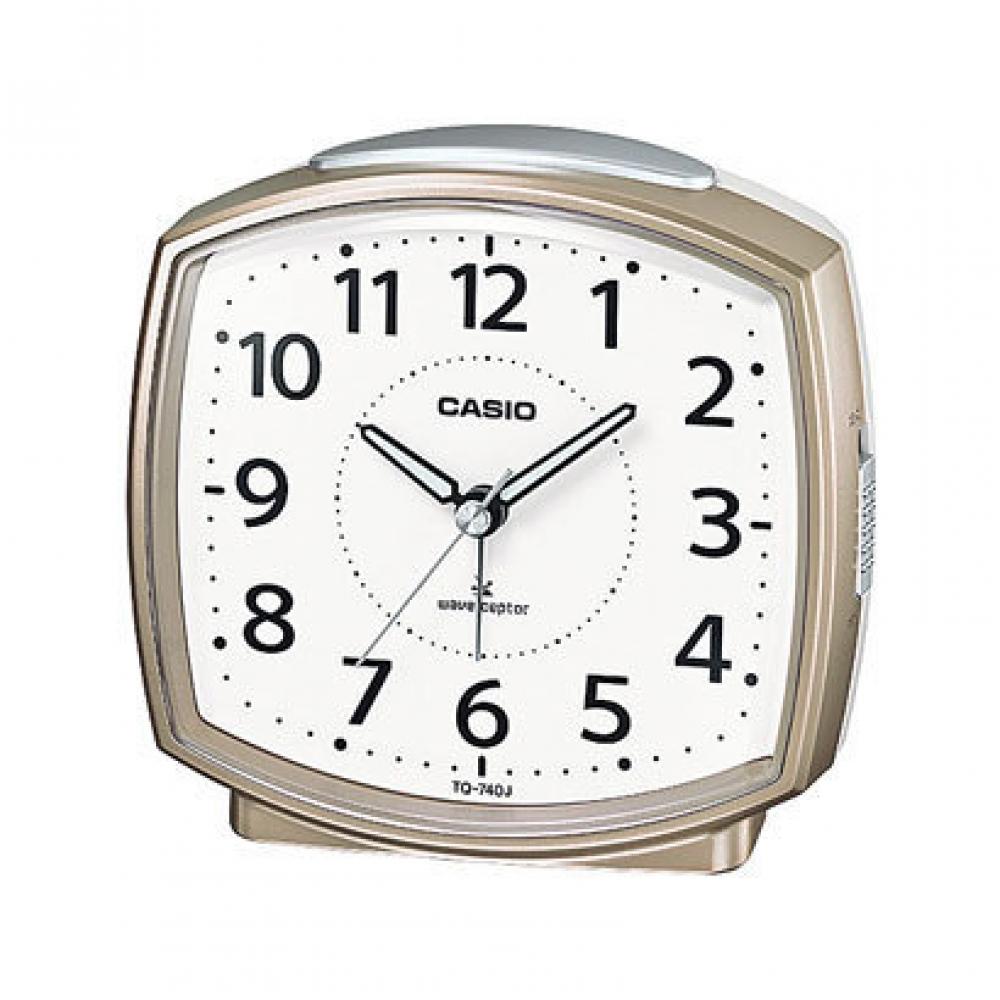 

CASIO TQ 740J 9JF [аналоговый будильник с функцией приема радиоволн]