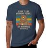 I Hate Morning People And Mornings And People Funny Bear TShirt AntiPilling Casual TShirt