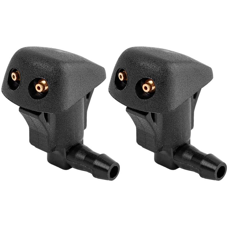 2Pcs Car Front Windshield Wiper Washer Jet Water Fluid Nozzle 8523532120 8503532140 For Toyota Celica 6 MR2 Tacoma Yaris XP10