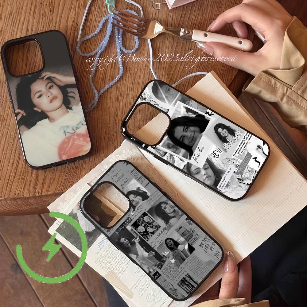 Singer Selena Gomez Promax Magnetic For IPhone 17 16 14 13 12 11 15 Pro Air Max Plus Phone Case Wireless Charge