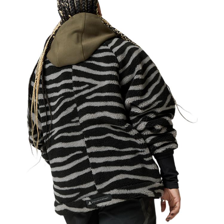 Adidas By Stella McCartney Animal print Fleece Jacket H24064
