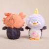 Cute Plush Toy Keychain Vinyl Penguin Pendant Creative Animal Stuffed Doll Cartoon Backpack Birthday Gifts
