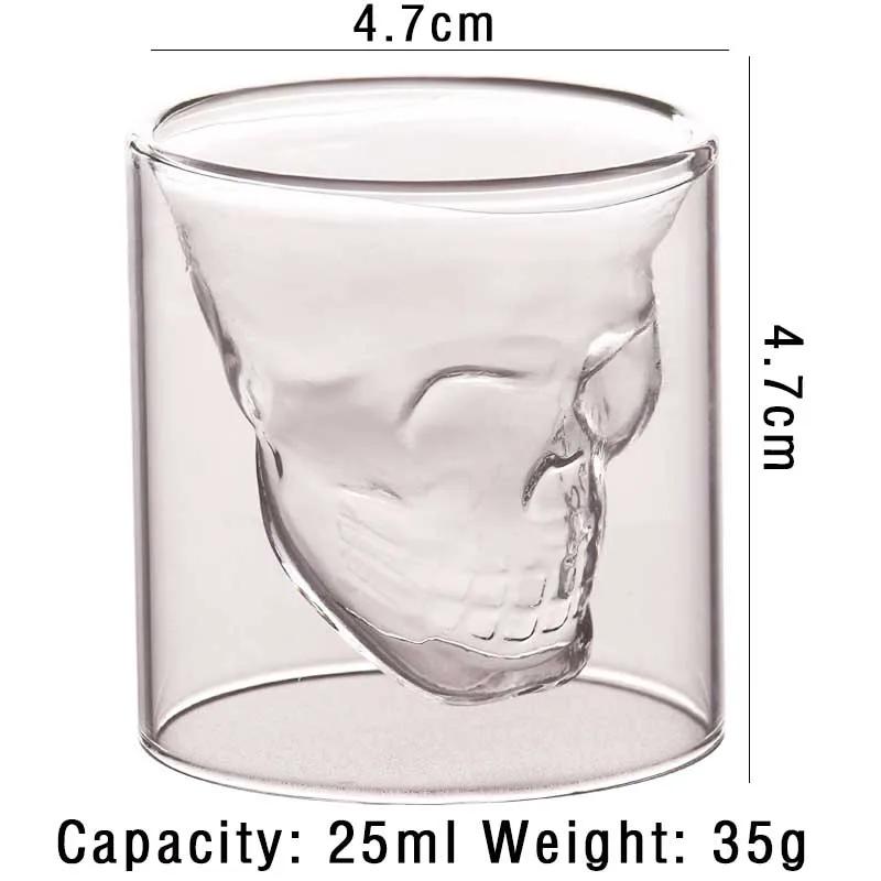 Wine Cup Glasses of Wine Crystal Cocktail Glasses Whisky Barware Beer Drinkware Drinking Coffee Mugs Double Bottom Mug Glass Cup