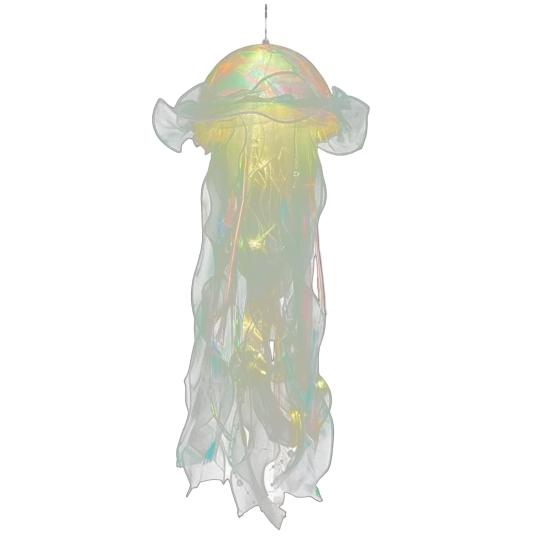 Jellyfish LED Lamp Soft Lighting Battery Operated Jellyfish Lantern LED Hanging Lamp Decoration Holiday Gift for Party