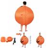 Pumpkin Halloween Costume Inflatable Suit With Cartoon Doll For Walking