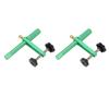 2PCS Bench Dog Woodworking Clamp 20mm Aluminium Alloy Bench Dog Hole Clamp for Handcraft