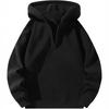 2026 American Casual Zip-Up Hoodie: Loose Sports Sweatshirt for Autumn/Winter Fashion, European & American Streetwear