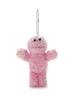 Street Cookie Monster Pink Plush Charm SSMULG263009 Unisex Adult PNK Free Size [Sesame Market]